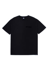 Prime Logo Flock Pocket Tee Black