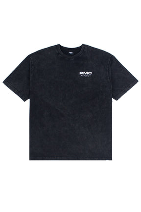 KL Scripted Washed Tee Black