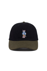 College Cat 2 Toned Cap Black Olive