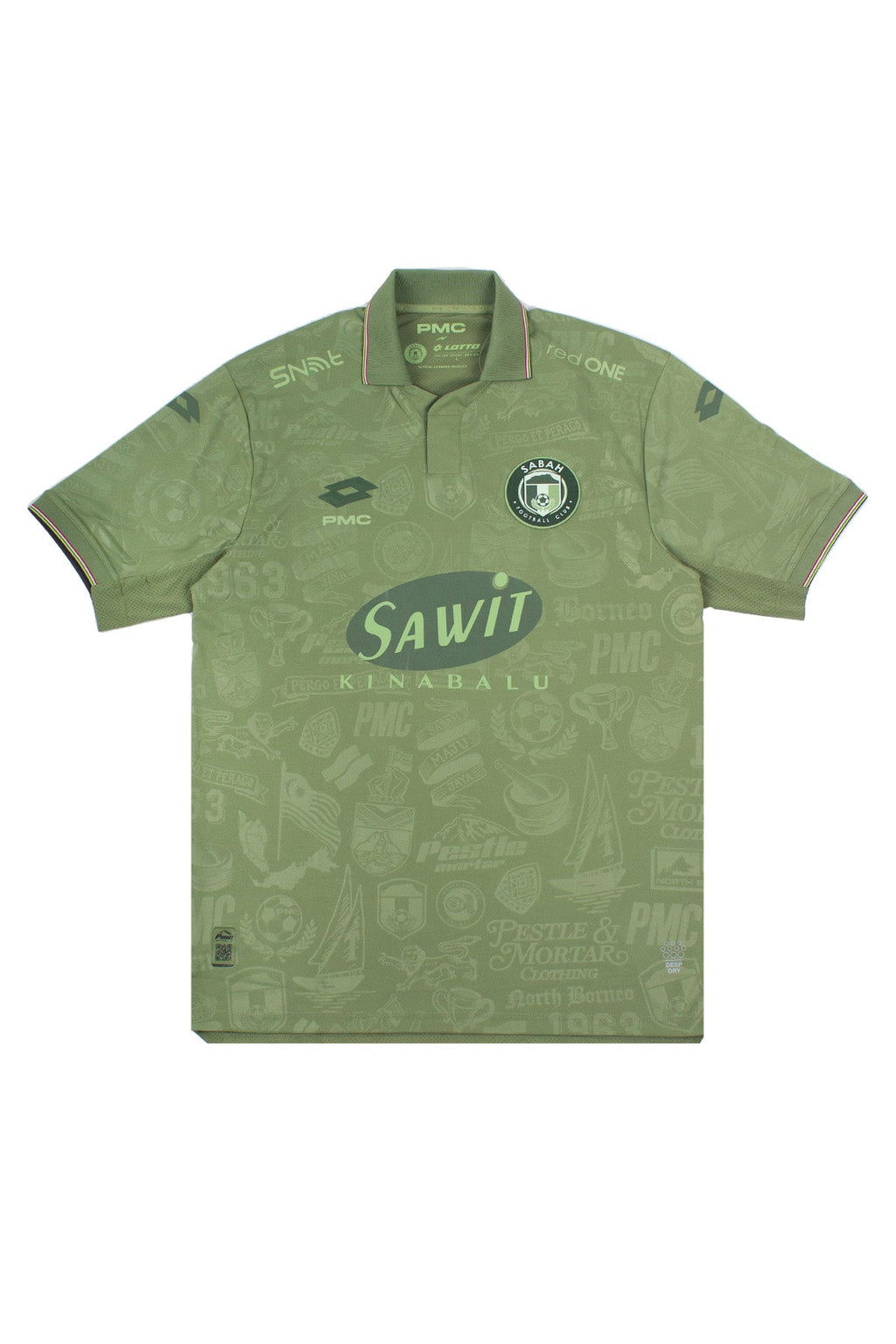 Sabah FC X PMC X Lotto 1963 Alternate Jersey Green - Archive