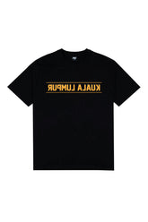 KL Reverse Tee Mustard Black