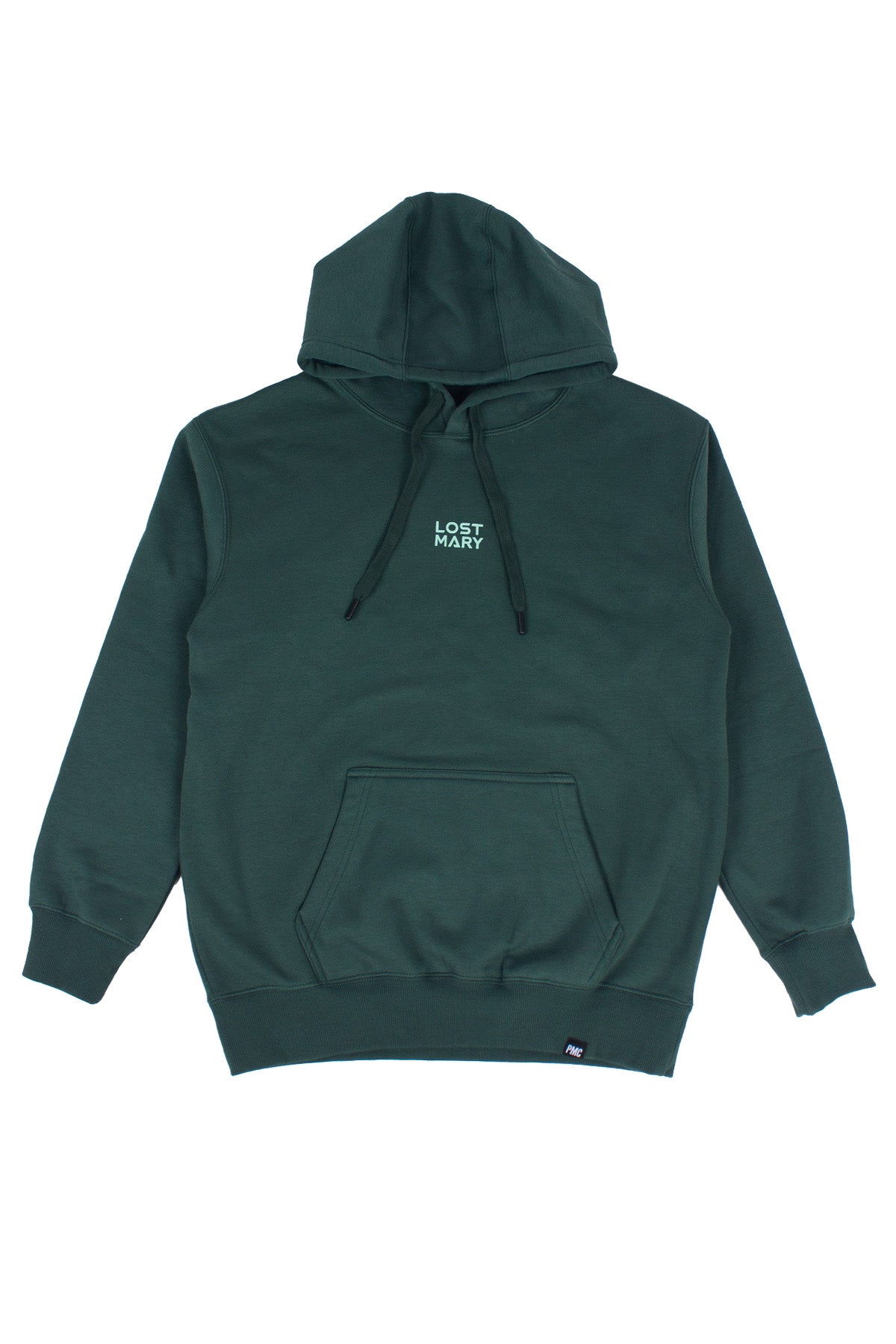 LOST MARY Green Apple Hoodie Forest Green