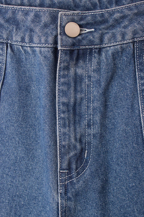 Swift Logo Jorts Denim