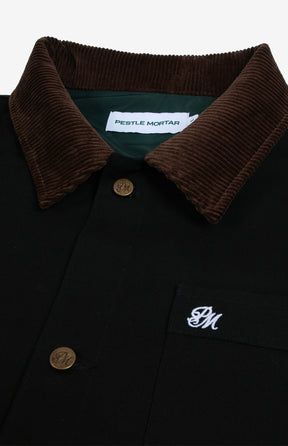 Monogram Canvas Work Jacket Black