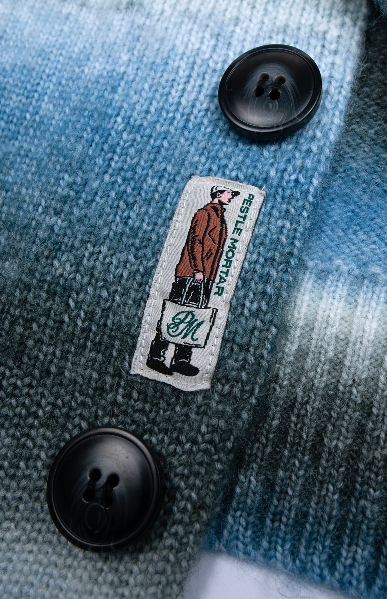 Gradient Knitted Cardigan