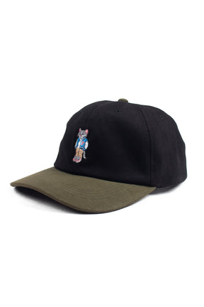 College Cat 2 Toned Cap Black Olive