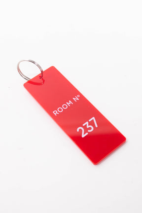 Room 237 Keychain Red