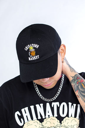 Tarik Pong 6 Panel Cap Black