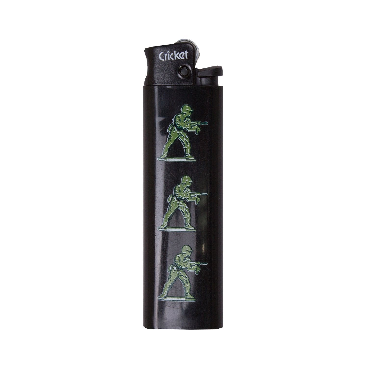 Toy Soldier Lighter flatlay - front view
