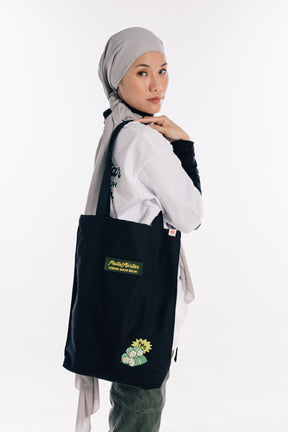 PMC x Shopee Lemang Bungkus Tote Bag Black