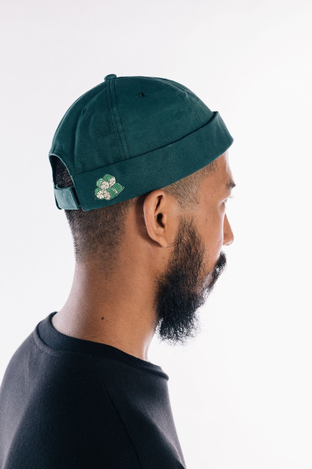 PMC x Shopee Lemang Bungkus Brimless Cap Forest Green