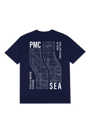 S.E.A. Contour Tee Navy Blue